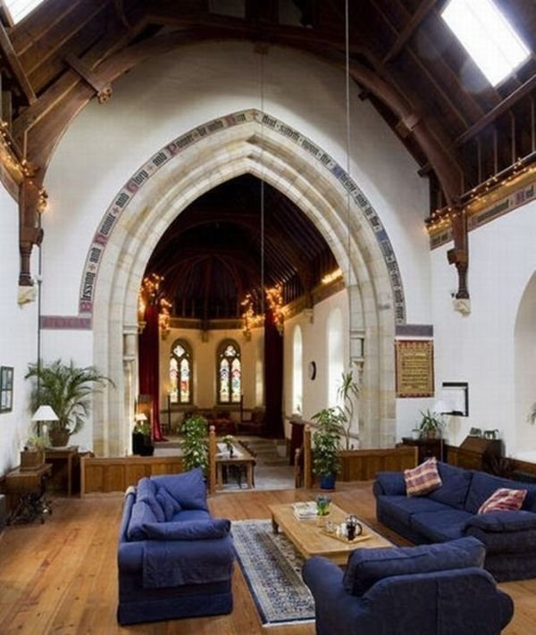 house inside a church