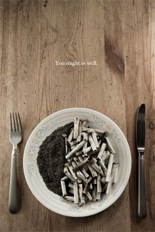 creative anti-smoking ad