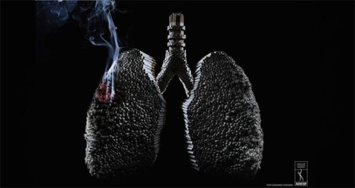 creative anti-smoking ad