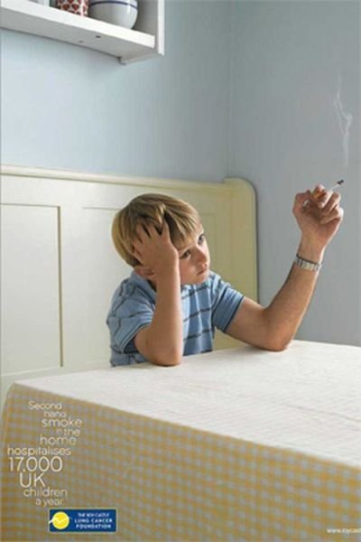 creative anti-smoking ad