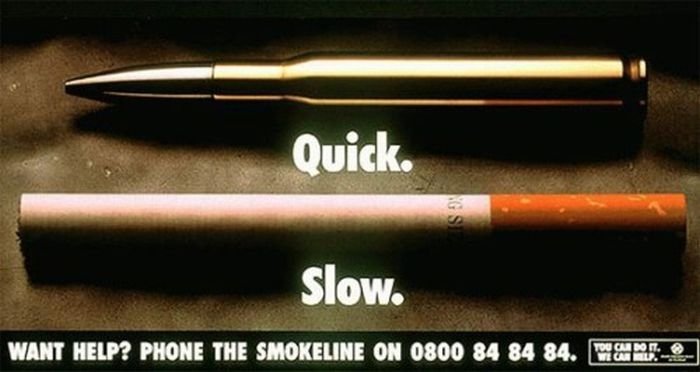 creative anti-smoking ad