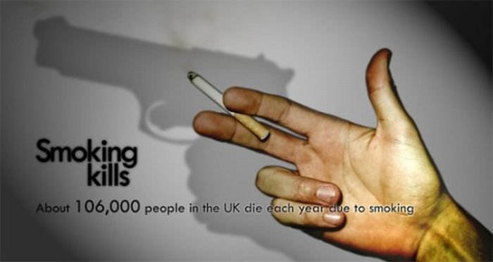 creative anti-smoking ad