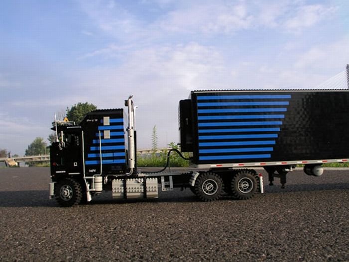 truck built from lego