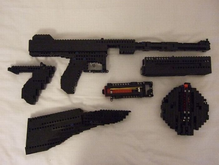 Lego guns by Jack Streat