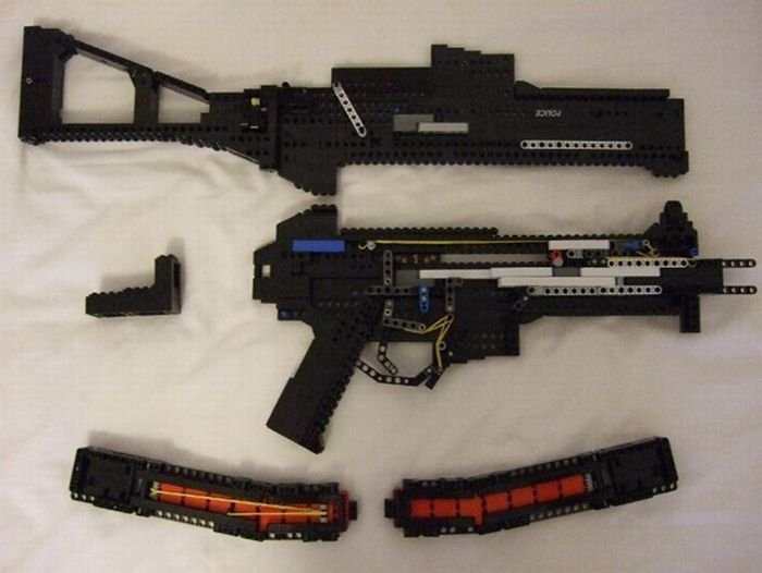 Lego guns by Jack Streat