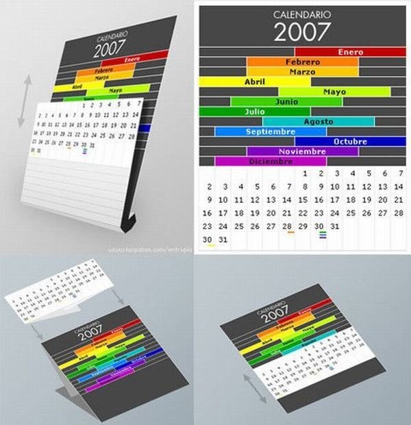 creative calendar design