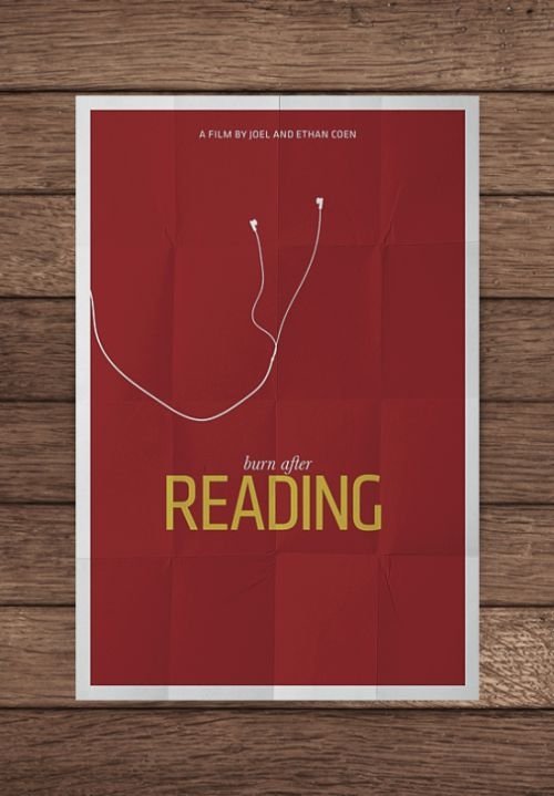 Minimalist film posters by Pedro Vidotto