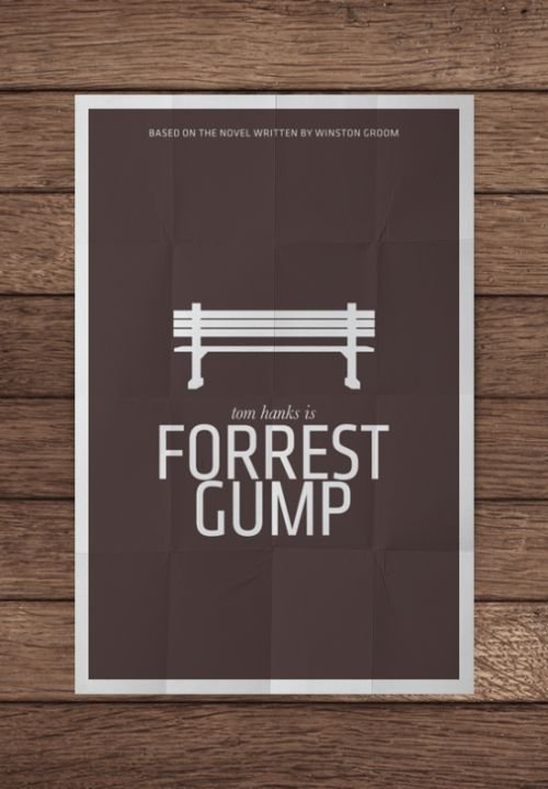 Minimalist film posters by Pedro Vidotto