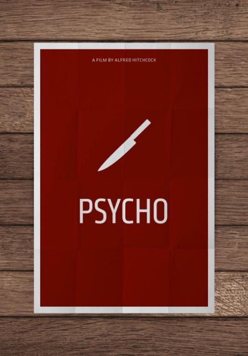 Minimalist film posters by Pedro Vidotto