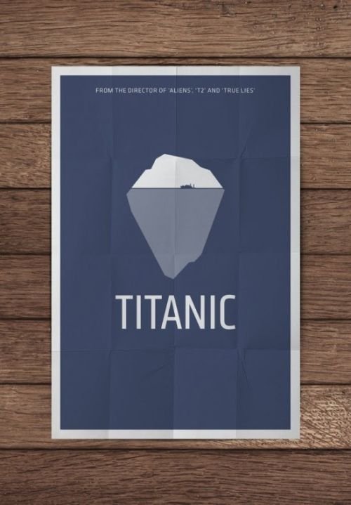 Minimalist film posters by Pedro Vidotto