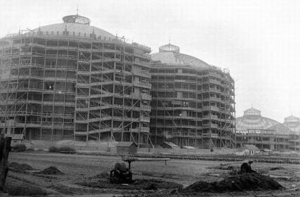 living spaces inside old gasometers