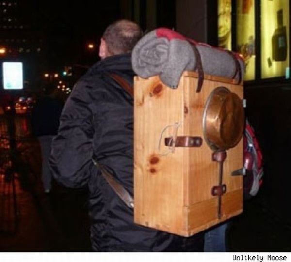 unusual backpack