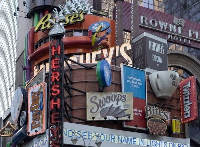 times square advertisement