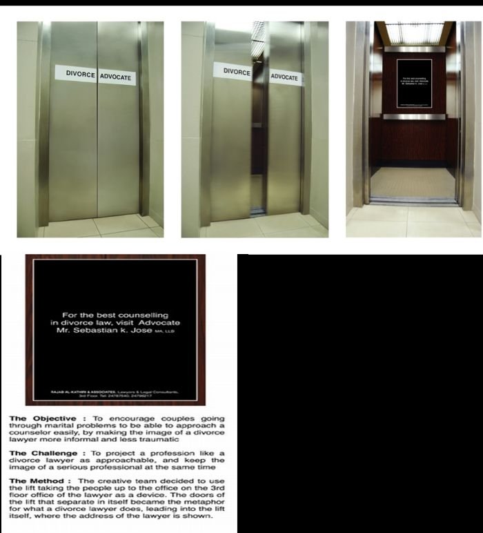 elevator ad