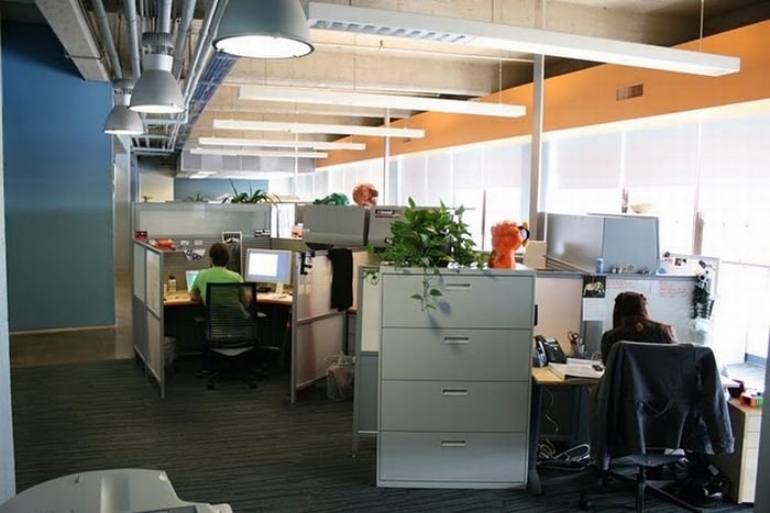 Inside the Digg office