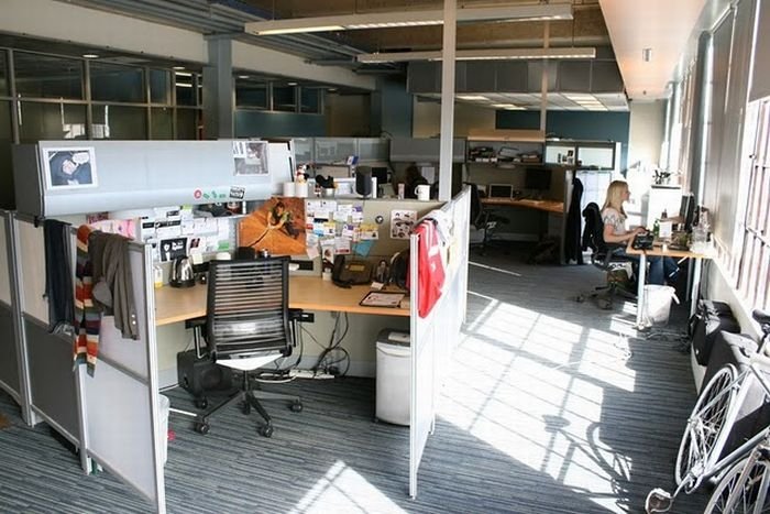 Inside the Digg office