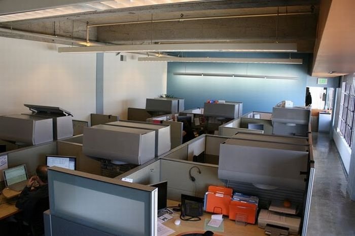 Inside the Digg office