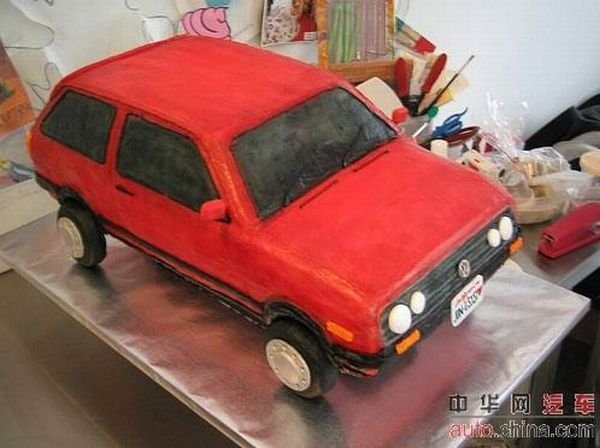 car cake decorating