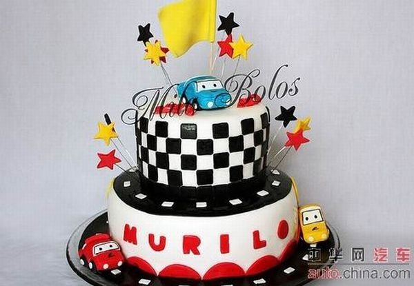 car cake decorating