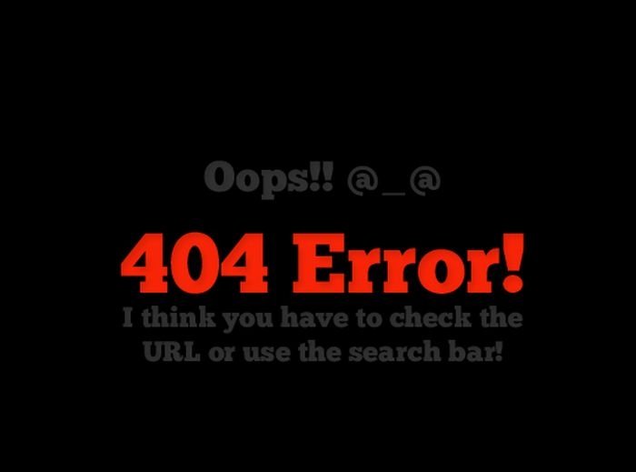 Картинка еррор 404
