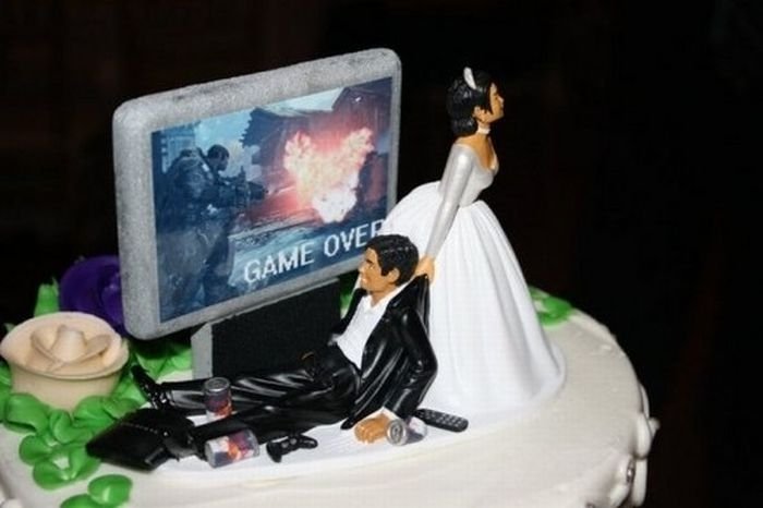 wedding cake topper