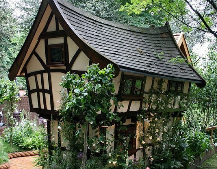 fairy tales house in real world