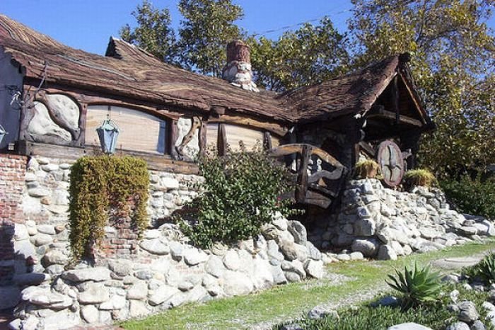 fairy tales house in real world