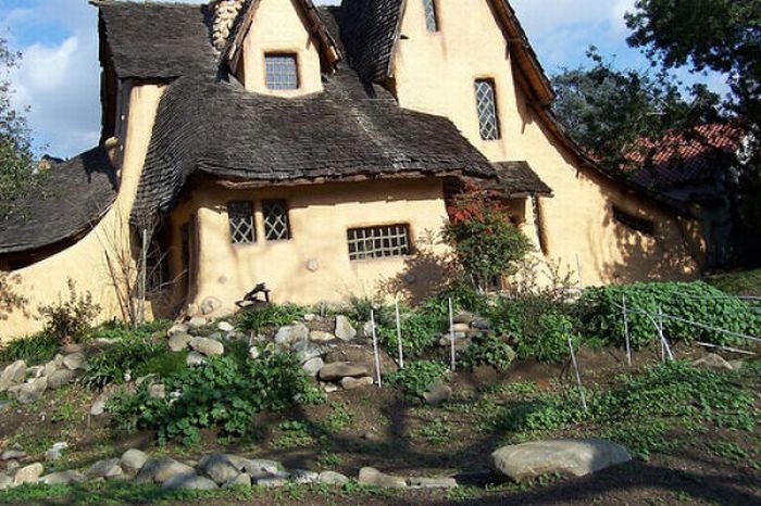 fairy tales house in real world