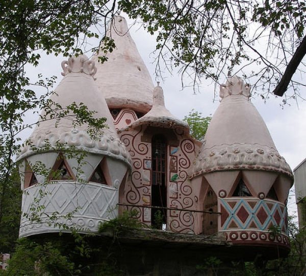 fairy tales house in real world