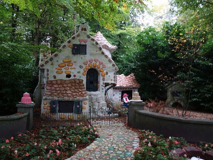 fairy tales house in real world