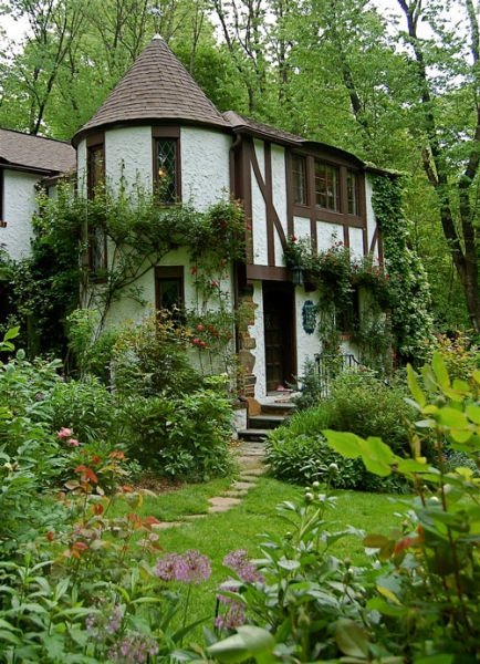 fairy tales house in real world