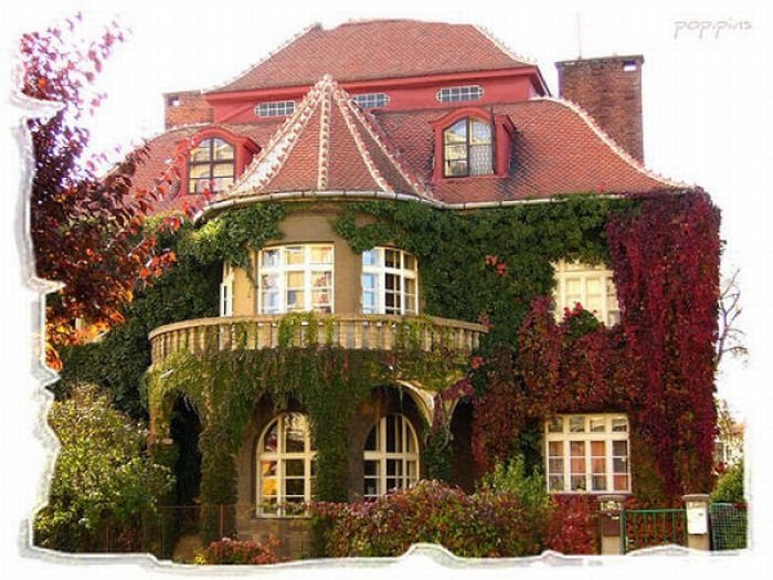 fairy tales house in real world