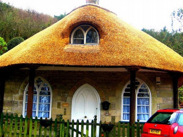 fairy tales house in real world