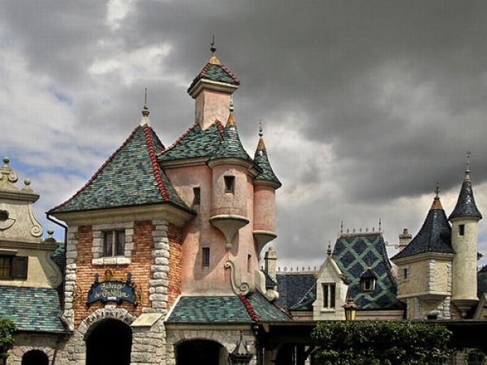 fairy tales house in real world