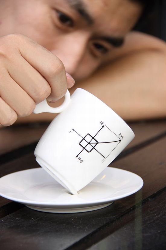 zero-gravity coffee cup