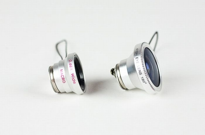 Fisheye lens for iPhone