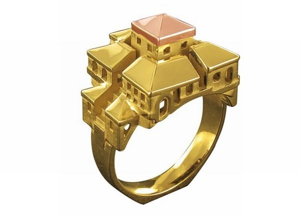 Noble ring by Philippe Tournaire