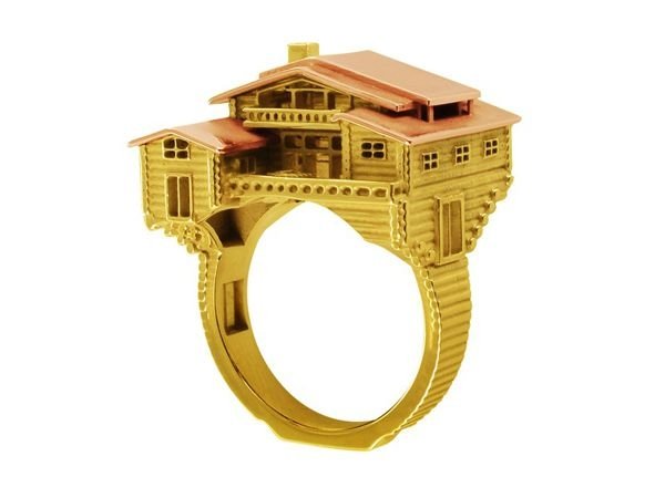 Noble ring by Philippe Tournaire