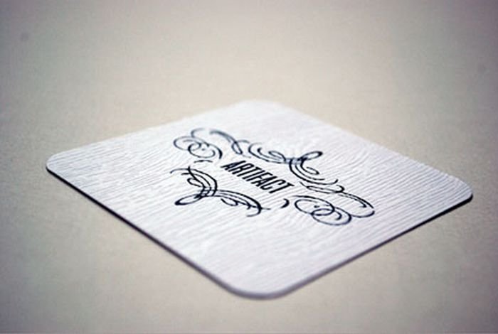 creative business card