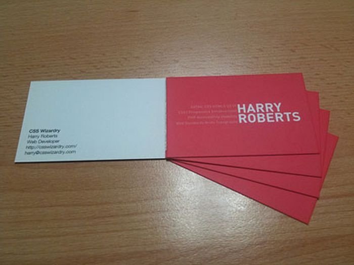 creative business card