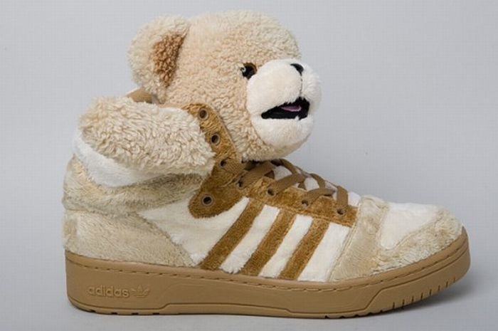 Adidas Teddy Bears sneakers by Jeremy Scott