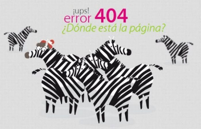HTTP 404 error page