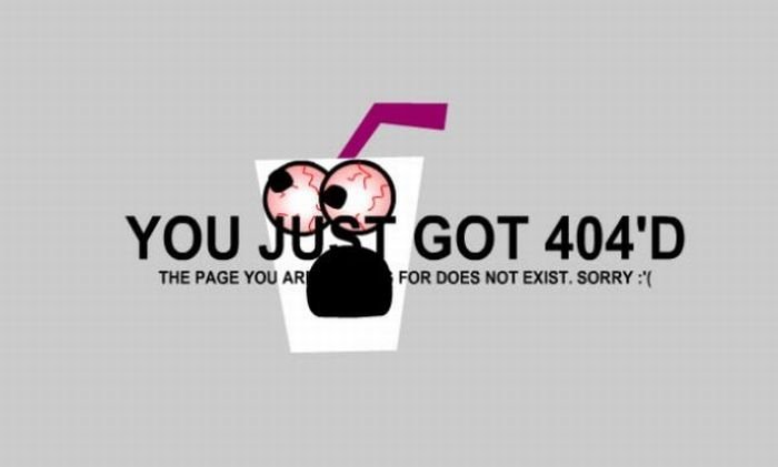 HTTP 404 error page