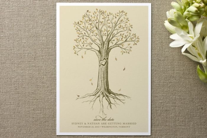 save-the-date wedding card