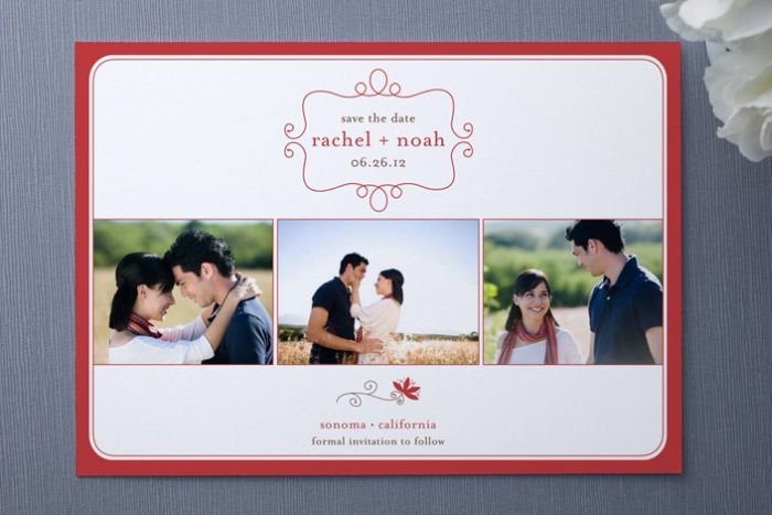 save-the-date wedding card