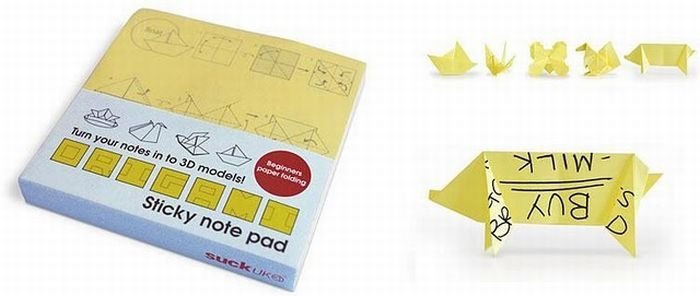 creative sticky notes