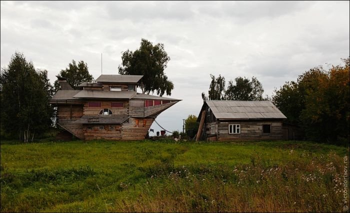 Ship house, Russia