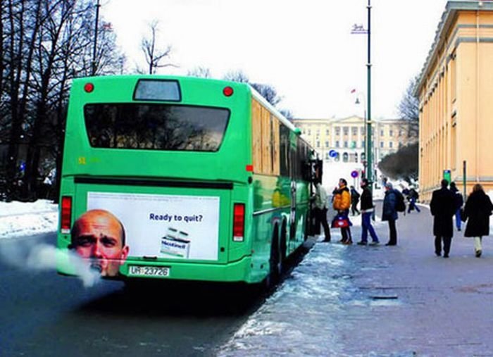 bus advertising