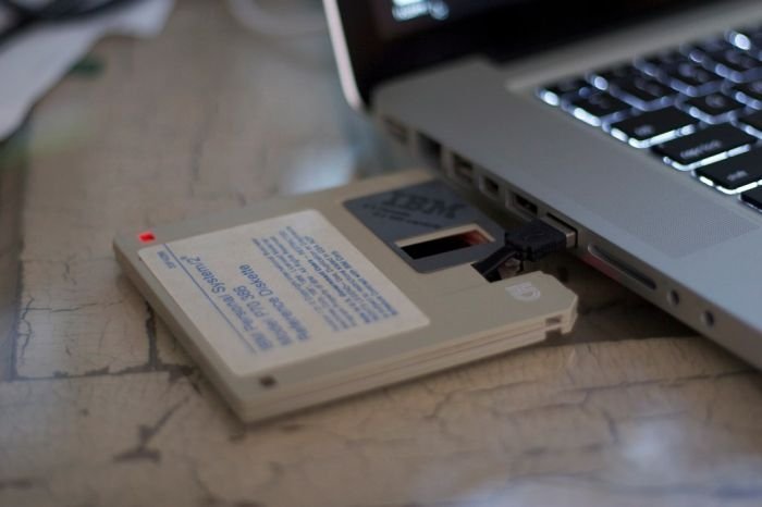 DIY USB floppy
