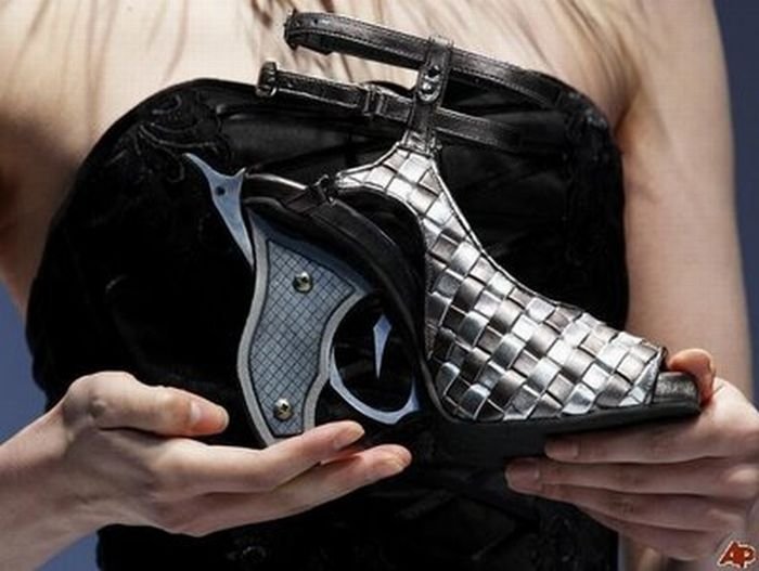 unusual gun shoes